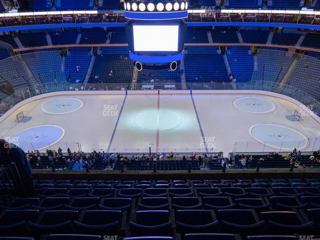 Seating view for KeyBank Center Section 306