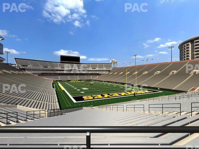 Seating view for Kinnick Stadium Section 119