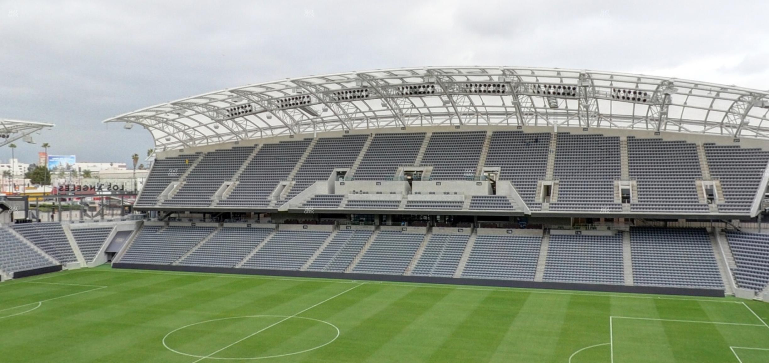 Seating view for BMO Stadium Section Founders Suite 4