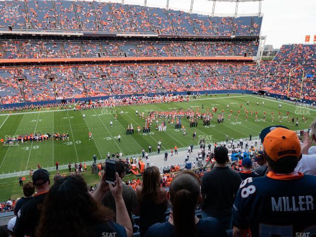 Seating view for Empower Field at Mile High Section 312