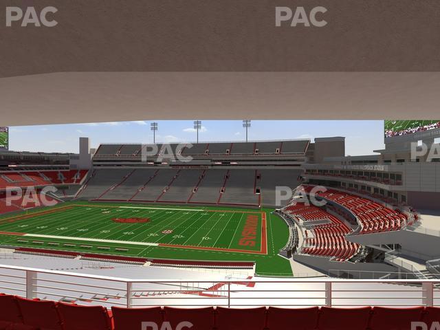 Seating view for Razorback Stadium Section 217