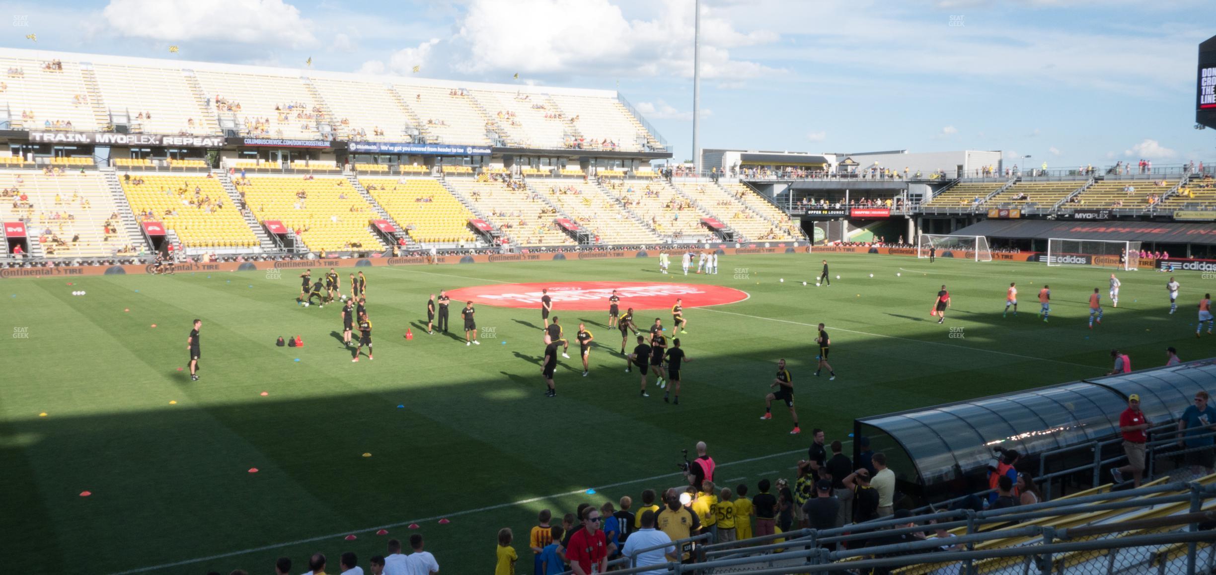 Seating view for Historic Crew Stadium Section 128