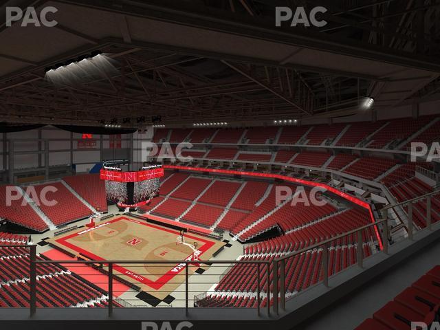 Seating view for Pinnacle Bank Arena Section 315