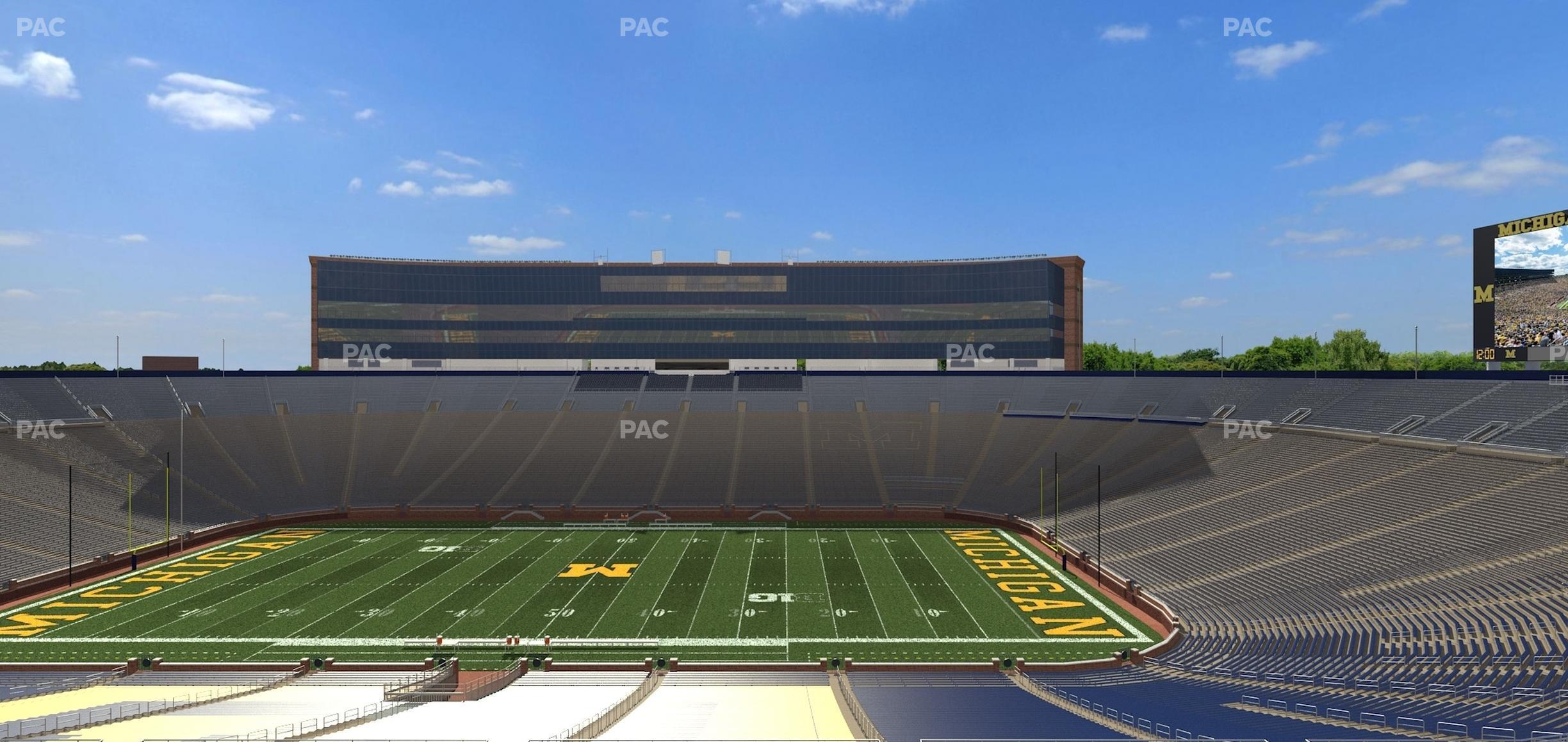 Seating view for Michigan Stadium Section 311