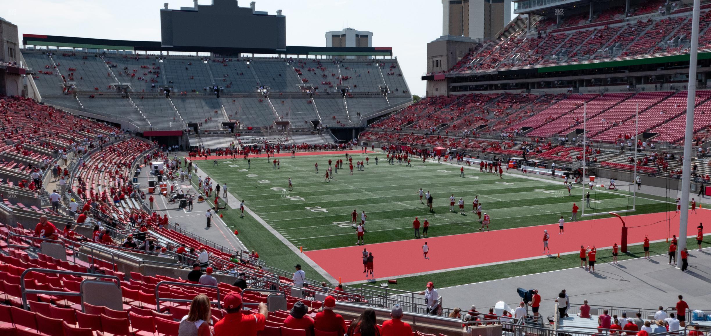 Seating view for Ohio Stadium Section 8 A