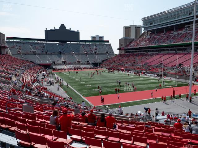 Seating view for Ohio Stadium Section 8 A