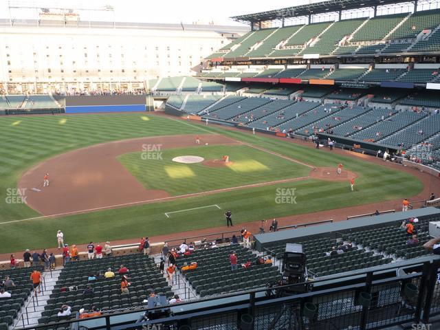 Seating view for Oriole Park at Camden Yards Section 252