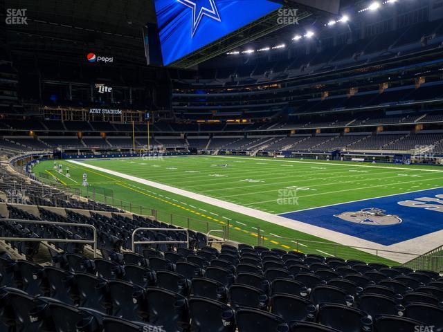 Seating view for AT&T Stadium Section 102