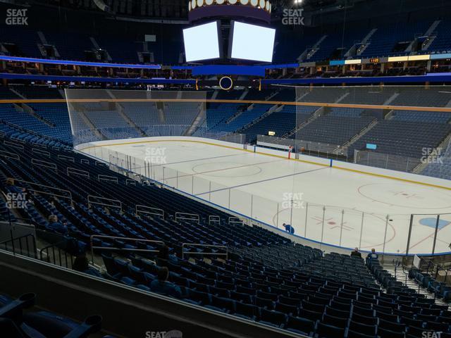 Seating view for KeyBank Center Section 214