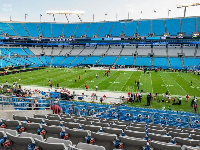 Seating view for Bank of America Stadium Section 314