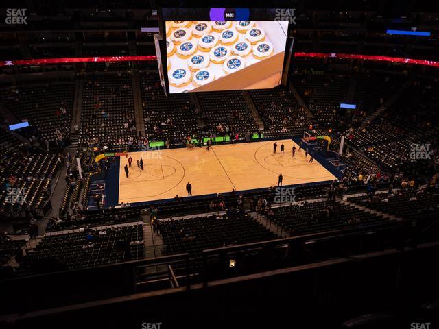 Seating view for Ball Arena Section 344