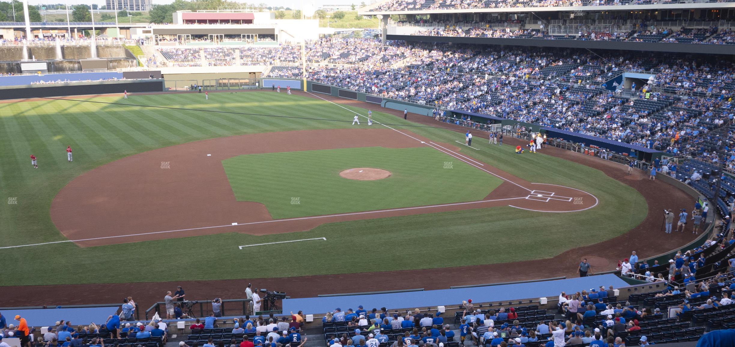 Seating view for Kauffman Stadium Section 306