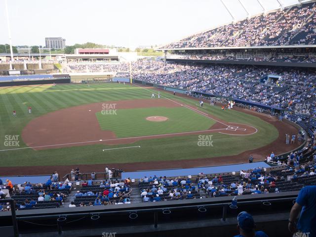 Seating view for Kauffman Stadium Section 306