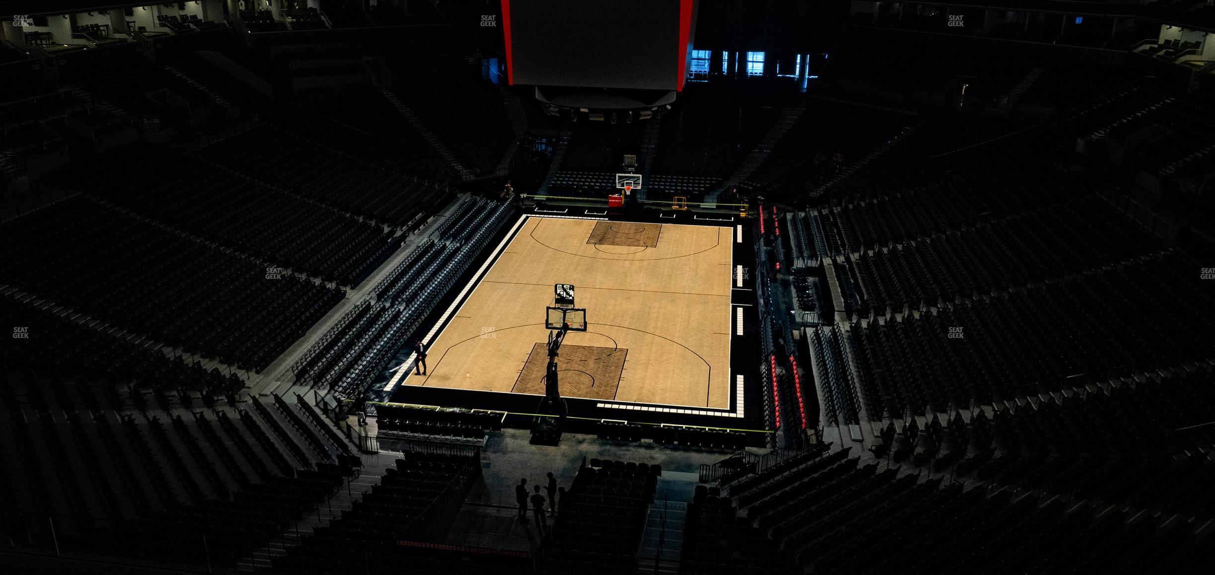 Seating view for Barclays Center Section 215