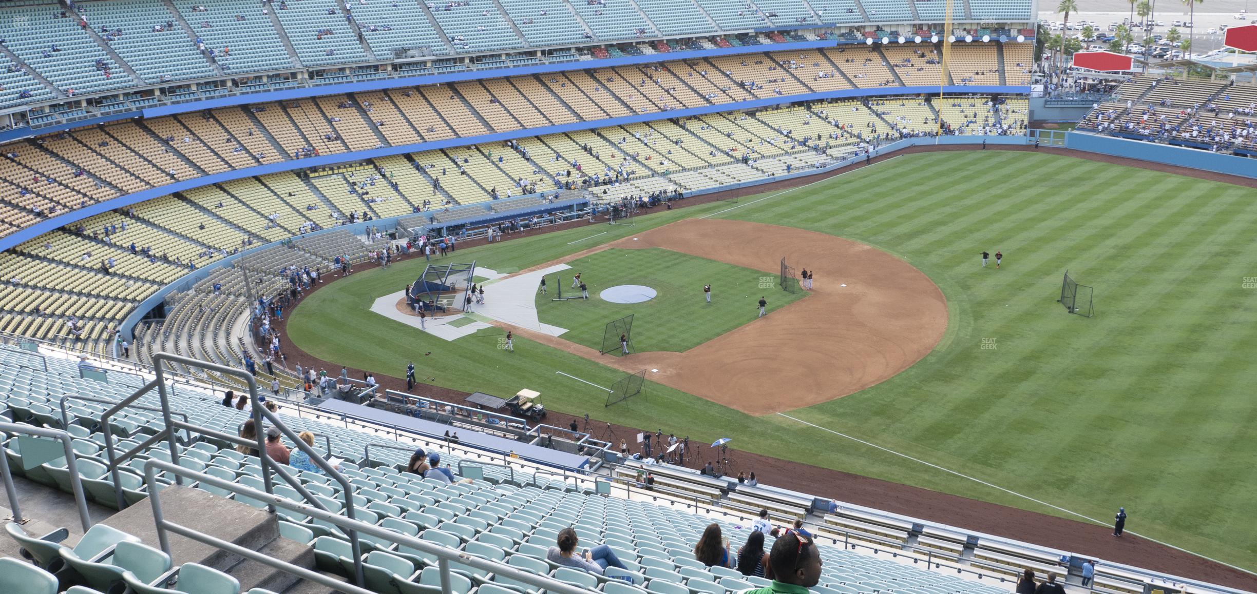 Seating view for Dodger Stadium Section 30 Rs