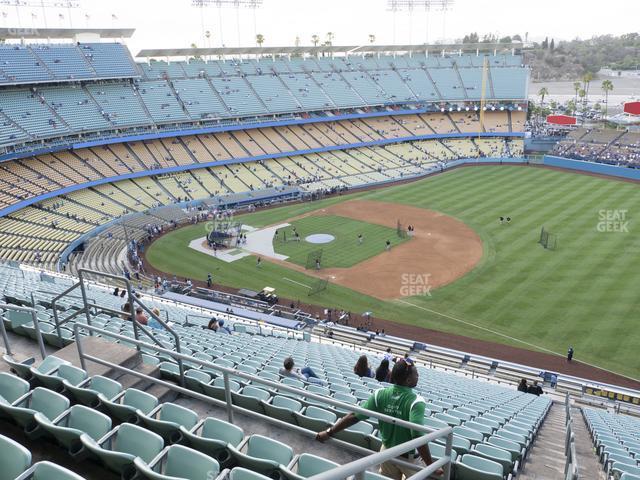 Seating view for Dodger Stadium Section 30 Rs