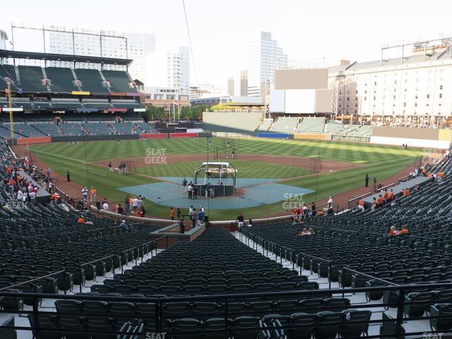 Seating view for Oriole Park at Camden Yards Section 35