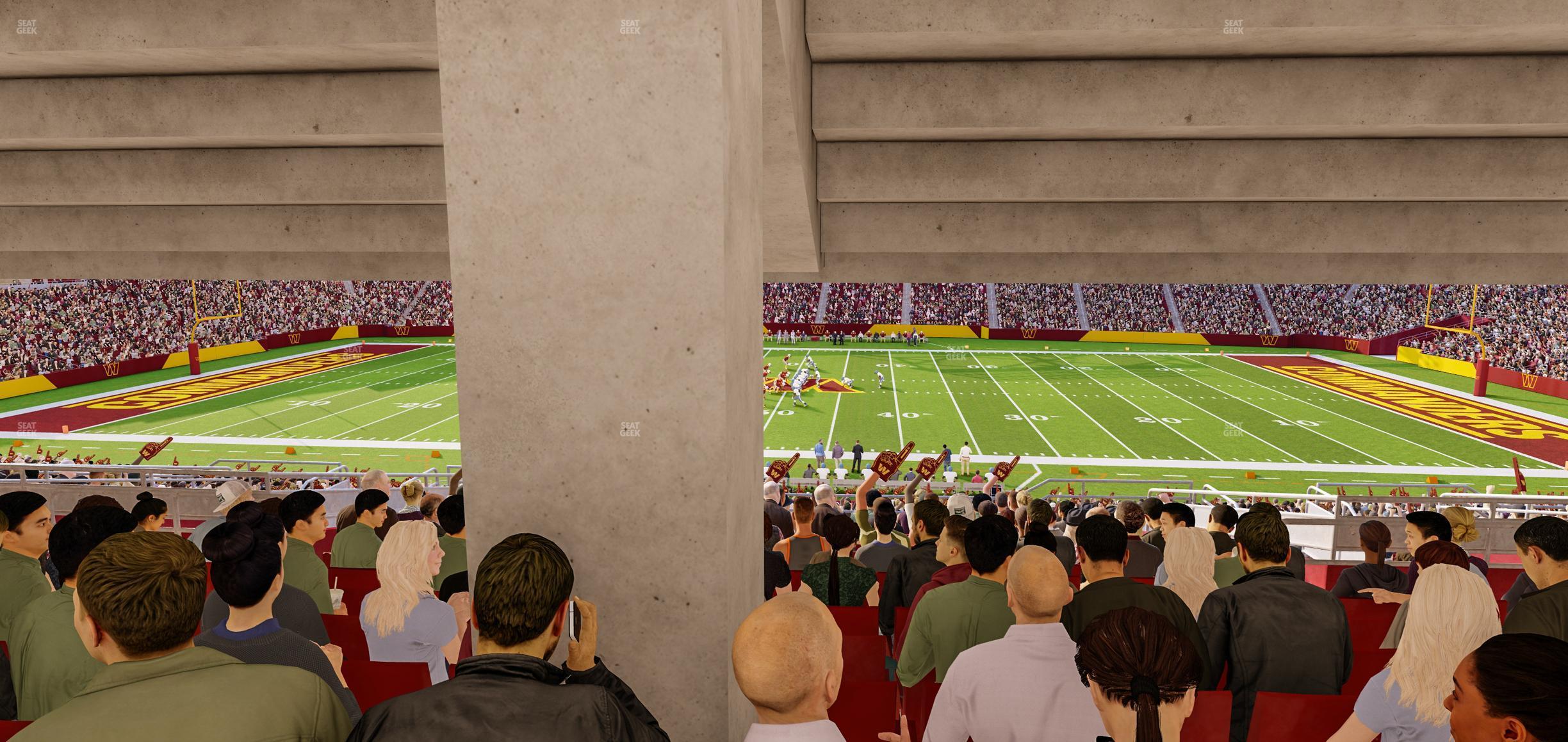 Seating view for Northwest Stadium Section 221