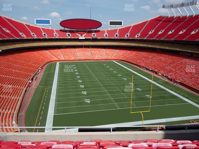 Seating view for GEHA Field at Arrowhead Stadium Section 314