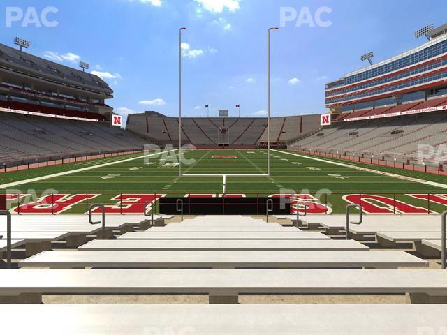 Seating view for Memorial Stadium Nebraska Section 36