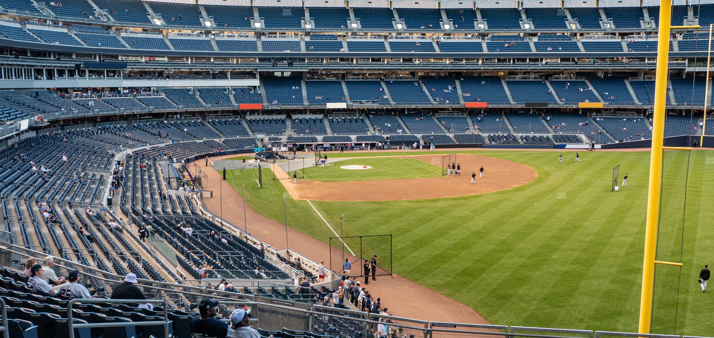 Seating view for Yankee Stadium Section Main Level 208