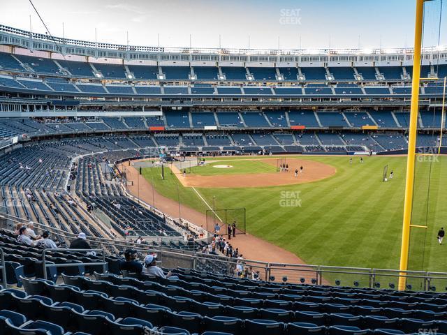 Seating view for Yankee Stadium Section Main Level 208