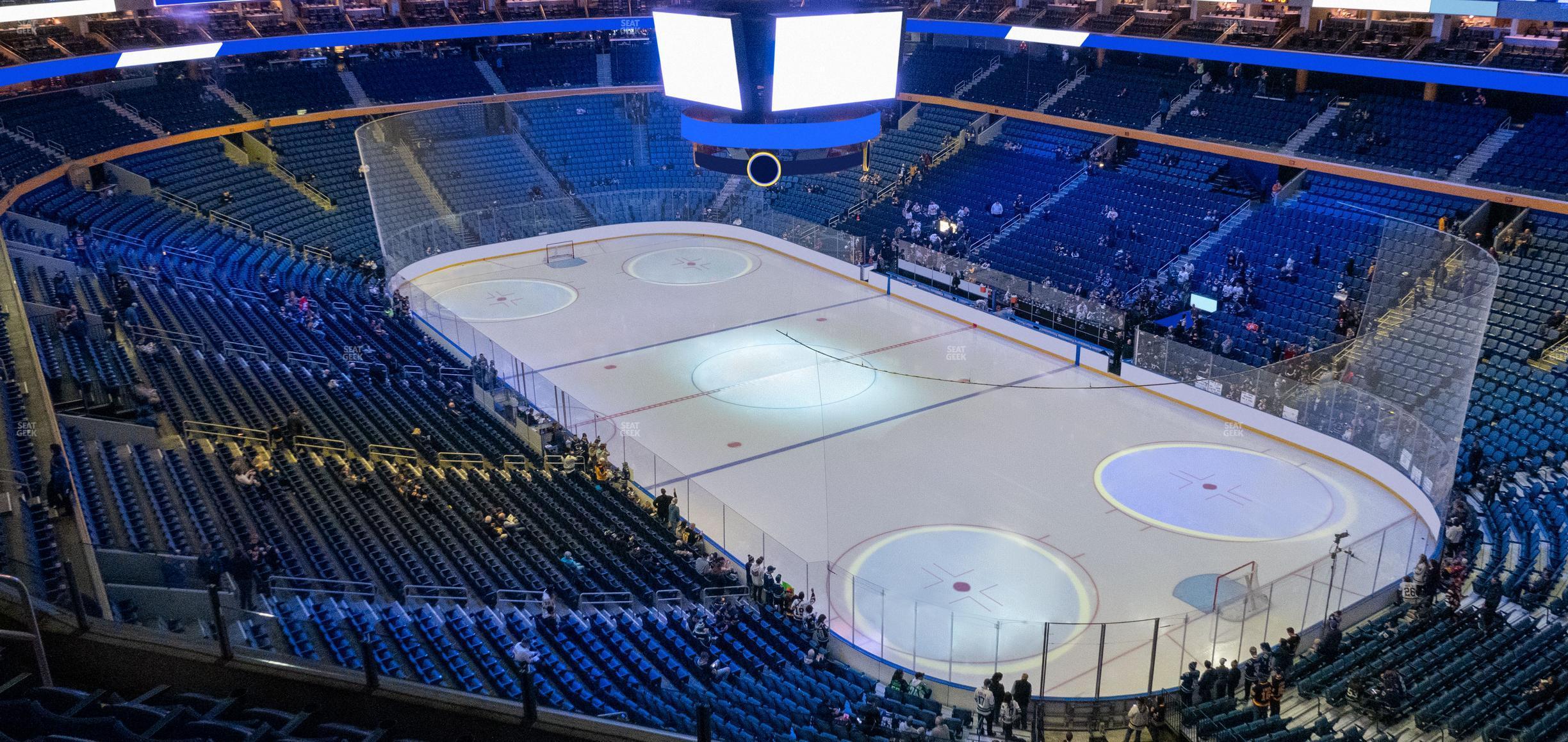 Seating view for KeyBank Center Section 316