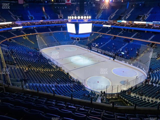 Seating view for KeyBank Center Section 316