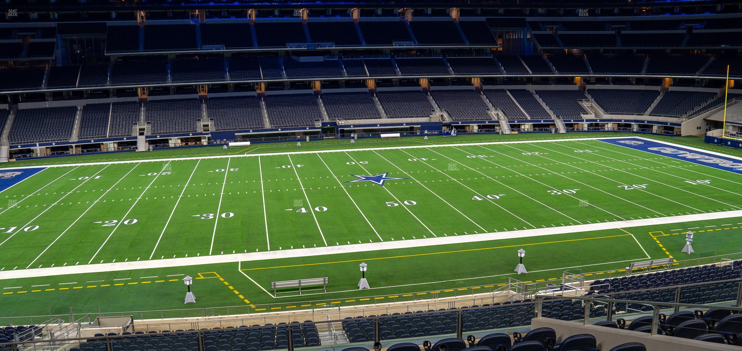 Seating view for AT&T Stadium Section C 211