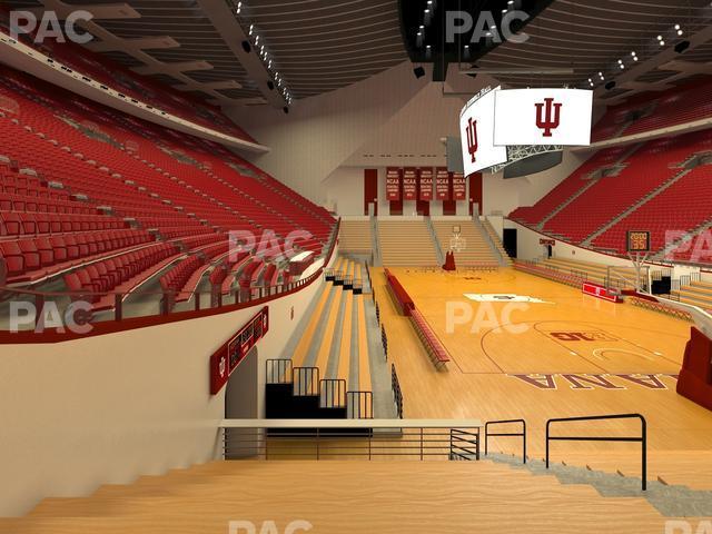 Seating view for Simon Skjodt Assembly Hall Section 2