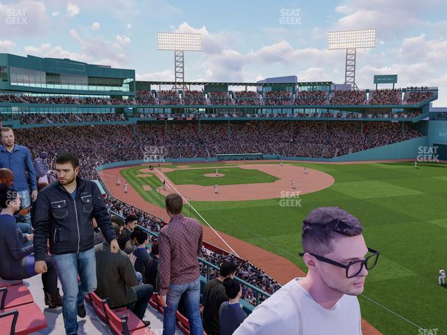 Seating view for Fenway Park Section Right Field Roof Box 35