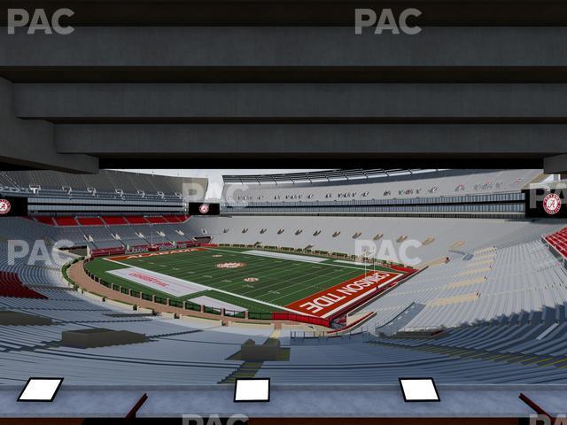 Seating view for Bryant Denny Stadium Section Loge Box 7