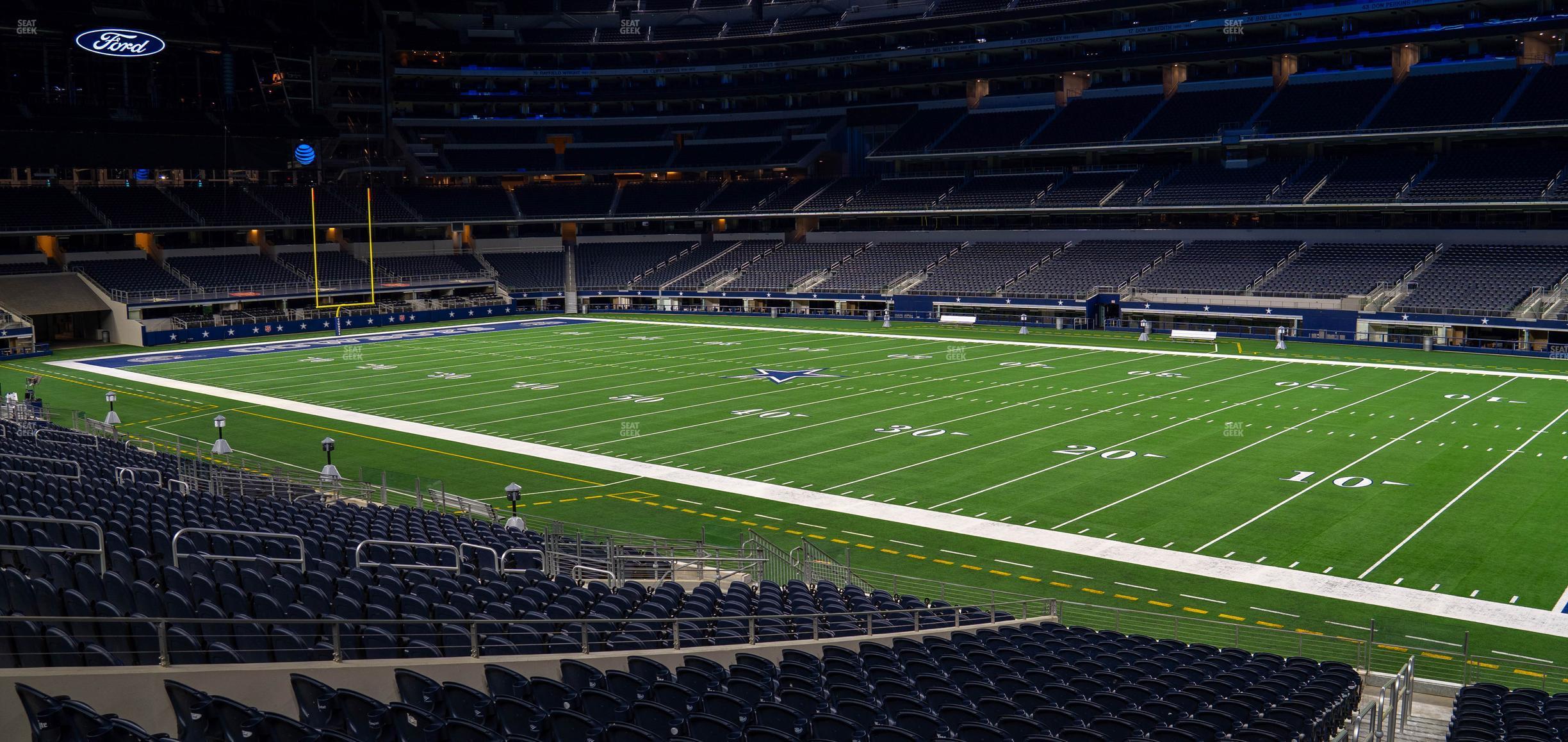 Seating view for AT&T Stadium Section Hall Of Fame Suite 251 A