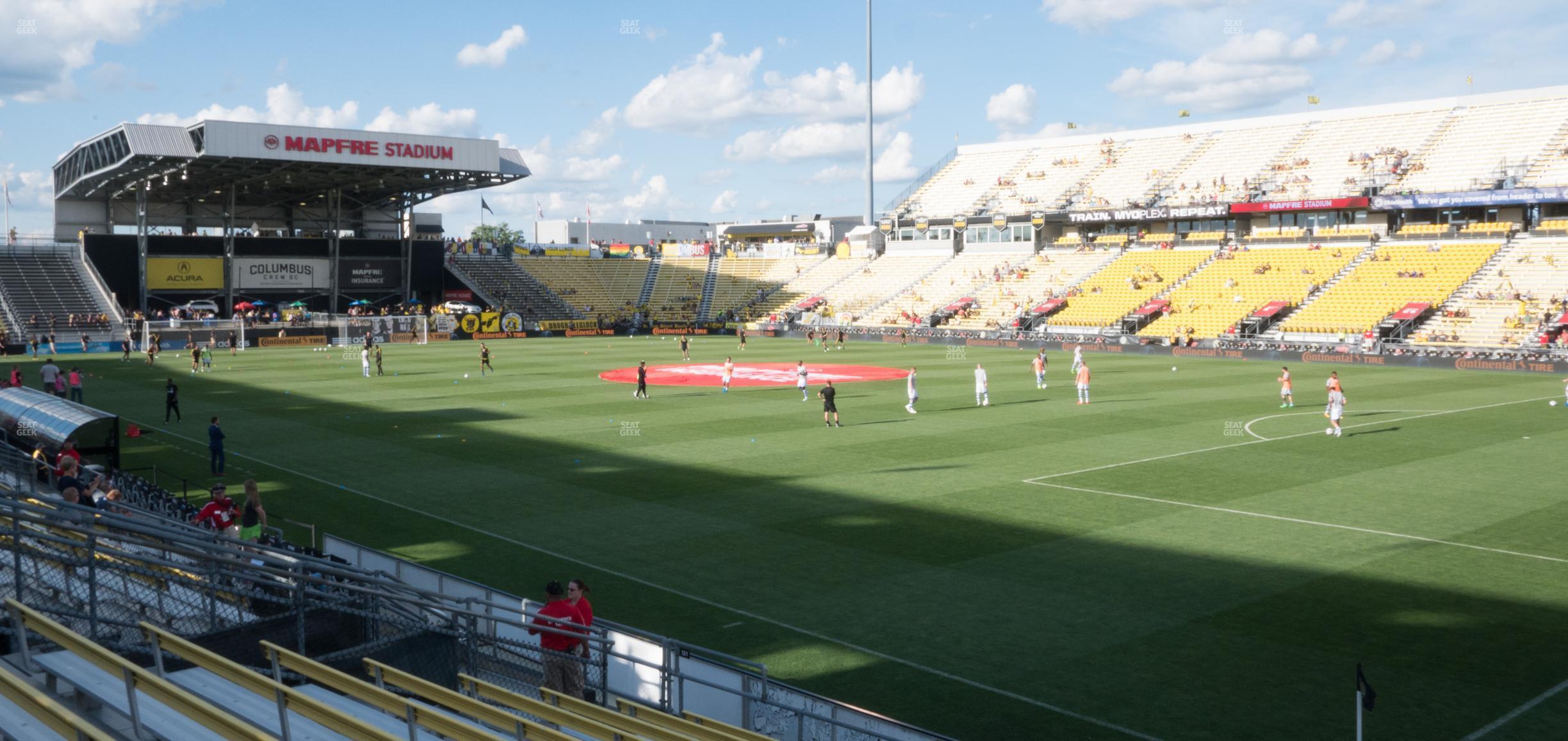 Seating view for Historic Crew Stadium Section 120