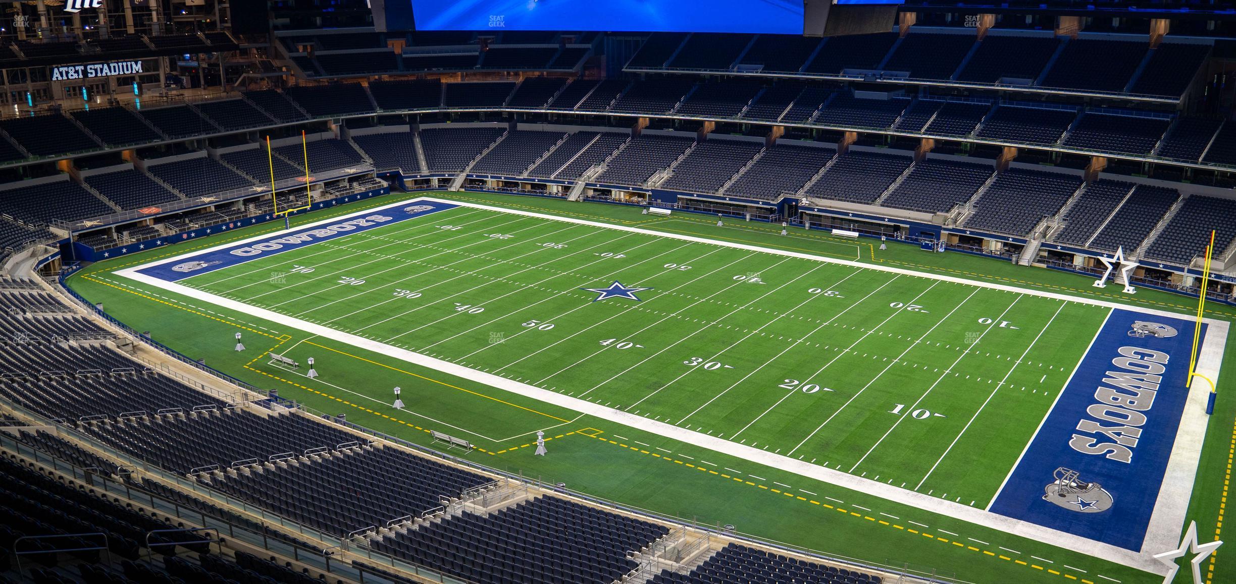 Seating view for AT&T Stadium Section Ring Of Honor Suite 538