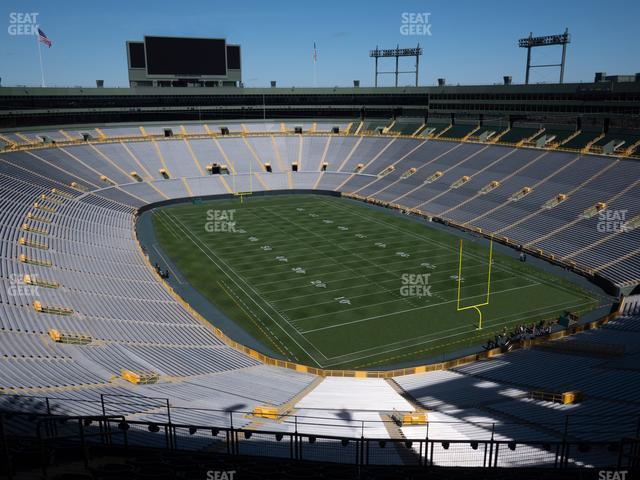 Seating view for Lambeau Field Section 640 S