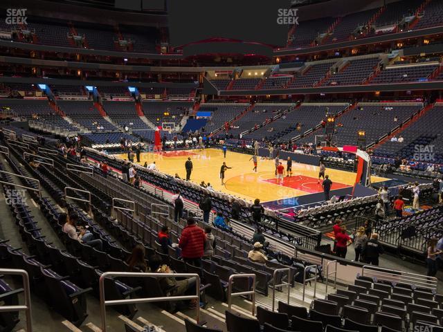 Seating view for Capital One Arena Section 114