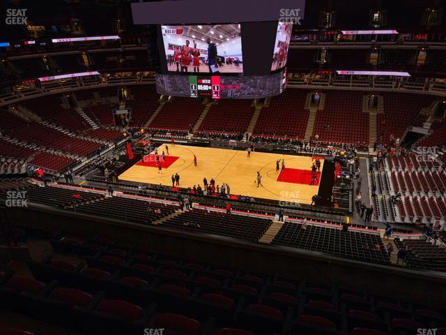 Seating view for United Center Section 316