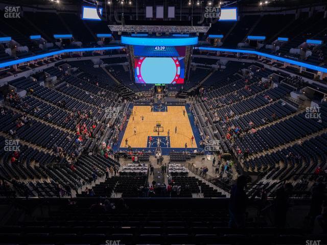 Seating view for Target Center Section 221