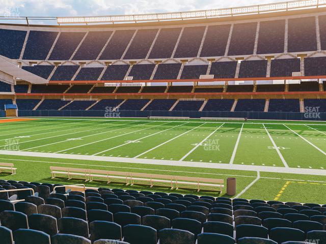 Seating view for Soldier Field Section 107