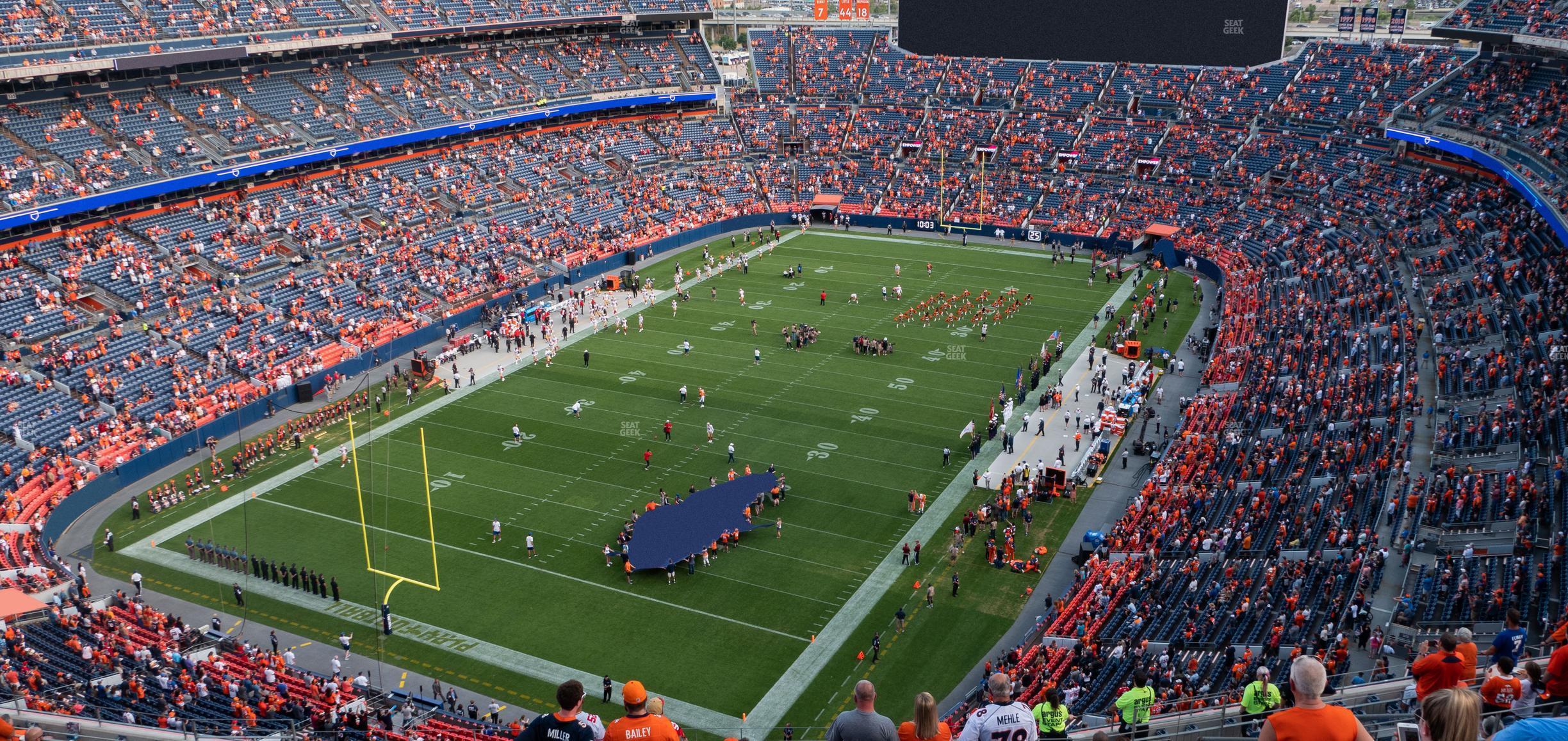 Seating view for Empower Field at Mile High Section 517