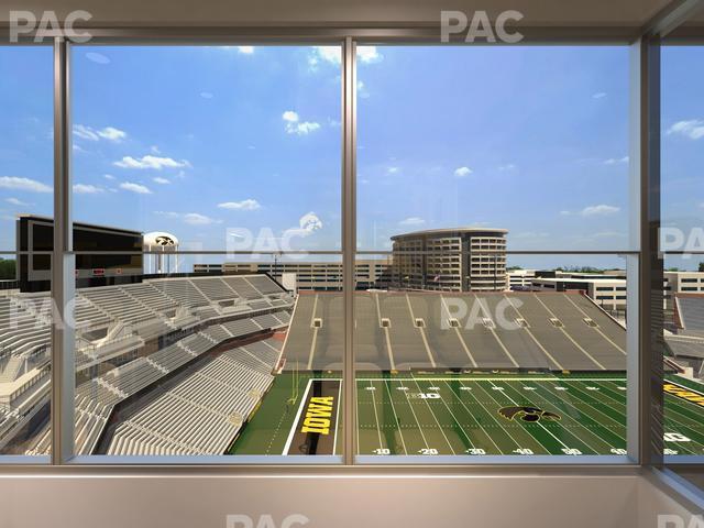 Seating view for Kinnick Stadium Section Suite 319