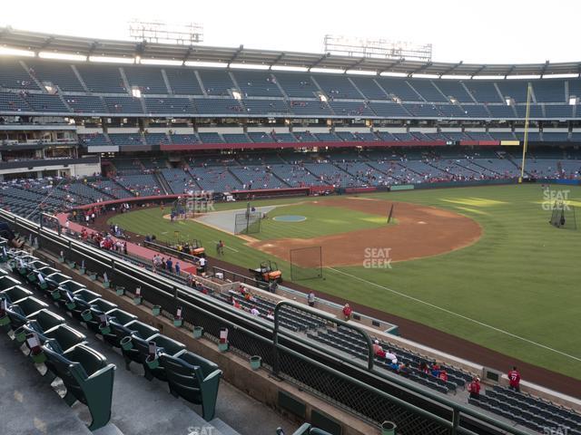 Seating view for Angel Stadium of Anaheim Section 342