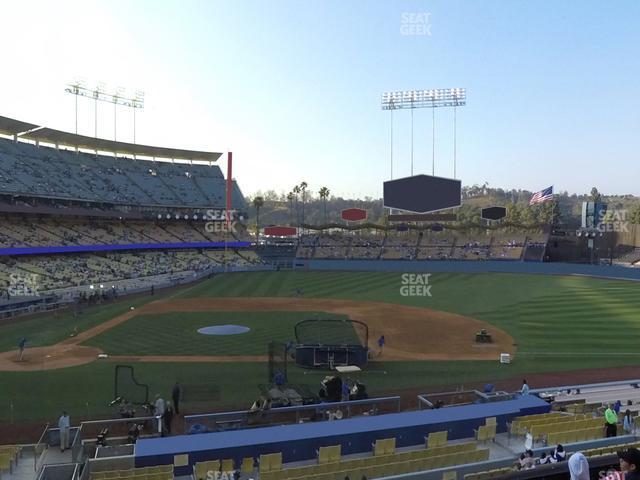 Seating view for Dodger Stadium Section 130 Lg