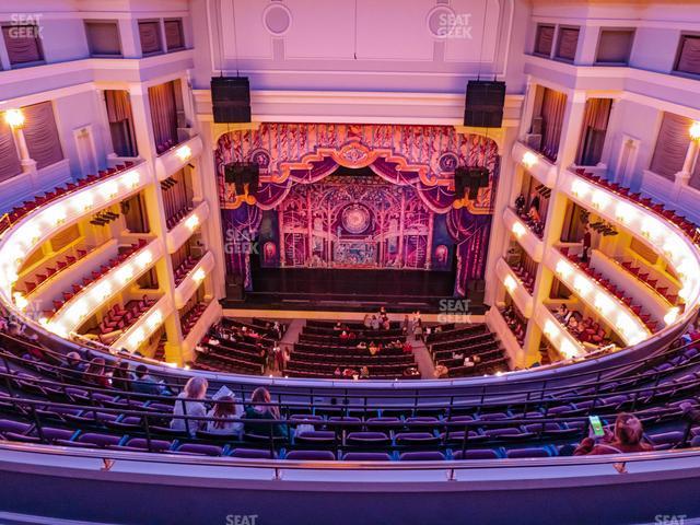 Seating view for Bass Performance Hall Section Upper Gallery Center