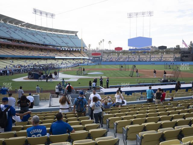 Seating view for Dodger Stadium Section 14 Fd