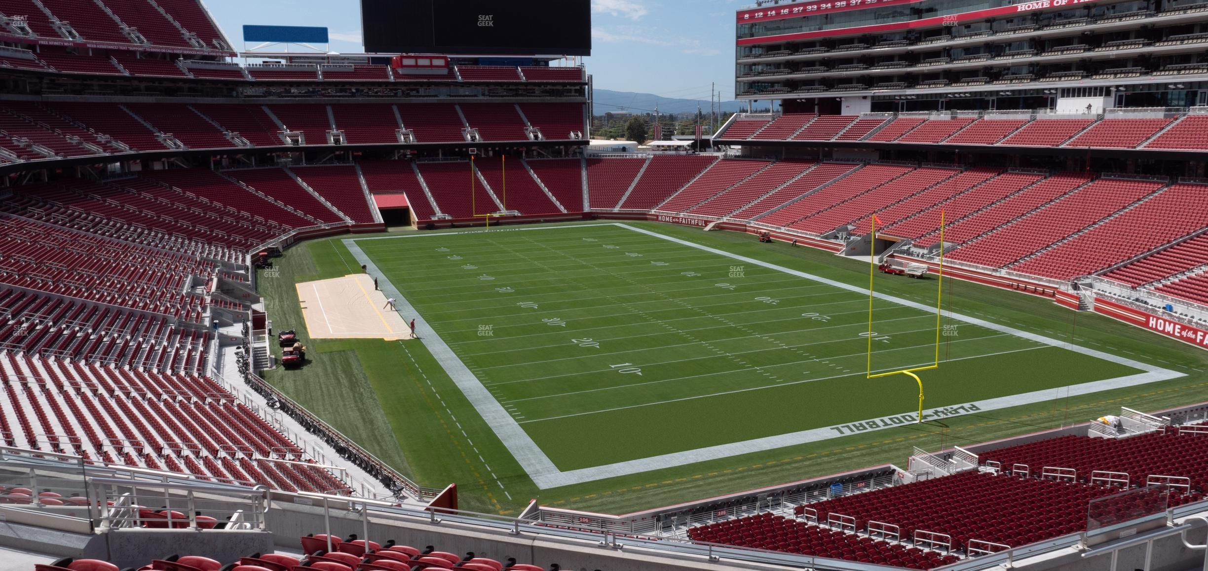 Seating view for Levi's Stadium Section 206