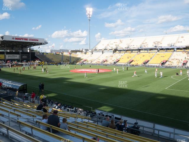 Seating view for Historic Crew Stadium Section 122