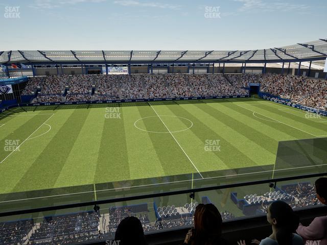 Seating view for Children's Mercy Park Section Suite 511