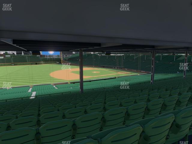 Seating view for Wrigley Field Section 208